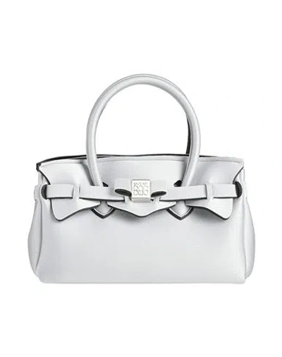 Save My Bag Woman Handbag Light Grey Size - Polyamide, Elastane In Gray