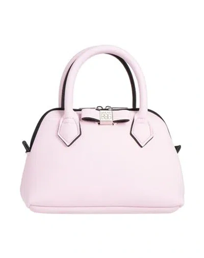 Save My Bag Woman Handbag Light Pink Size - Polyamide, Elastane