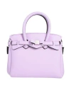 Save My Bag Woman Handbag Lilac Size - Peek (polyether - Ether - Ketone), Polyamide, Elastane In Purple