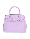 Save My Bag Woman Handbag Lilac Size - Peek (polyether - Ether - Ketone), Polyamide, Elastane In Purple