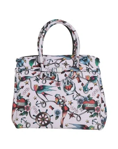 Save My Bag Woman Handbag Lilac Size - Polyamide, Elastane In Purple