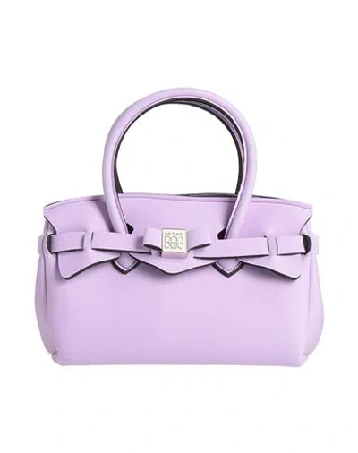 Save My Bag Woman Handbag Lilac Size - Polyamide, Elastane In Purple