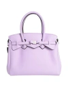 Save My Bag Woman Handbag Lilac Size - Peek (polyether - Ether - Ketone), Polyamide, Elastane In Purple