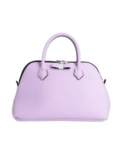 Save My Bag Woman Handbag Lilac Size - Polyamide, Elastane In Purple