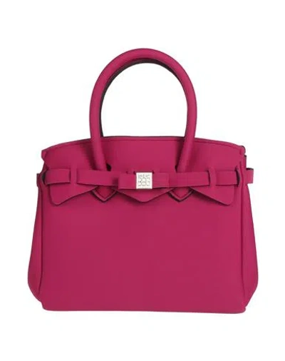 Save My Bag Woman Handbag Magenta Size - Polyamide, Elastane