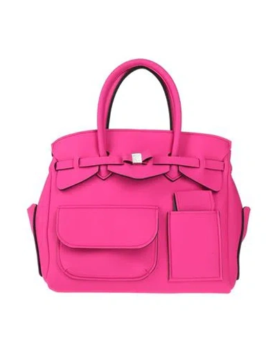 Save My Bag Woman Handbag Magenta Size - Polyamide, Elastane