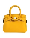 Save My Bag Woman Handbag Marigold Size - Peek (polyether - Ether - Ketone), Polyamide, Elastane In Yellow