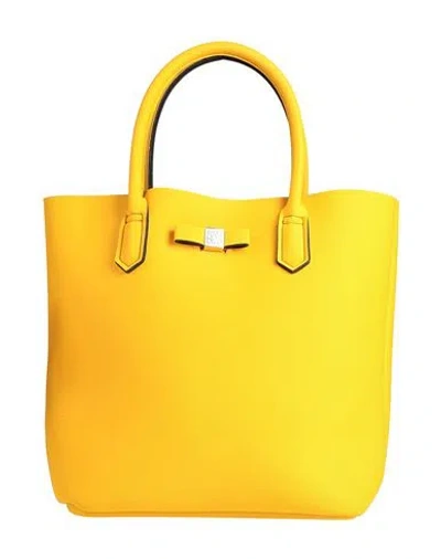 Save My Bag Woman Handbag Marigold Size - Polyamide, Elastane In Yellow