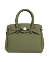 Save My Bag Woman Handbag Military Green Size - Peek (polyether - Ether - Ketone), Polyamide, Elasta