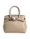 Save My Bag Woman Handbag Military Green Size - Polyamide, Elastane In Green