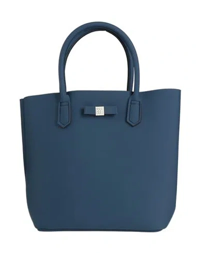 Save My Bag Woman Handbag Navy Size - Polyamide, Elastane In Blue