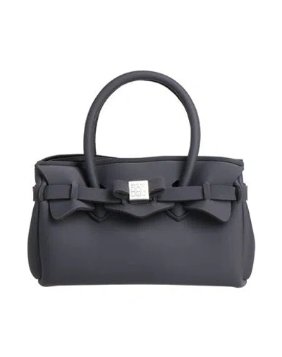 Save My Bag Woman Handbag Navy Size - Polyamide, Elastane In Blue