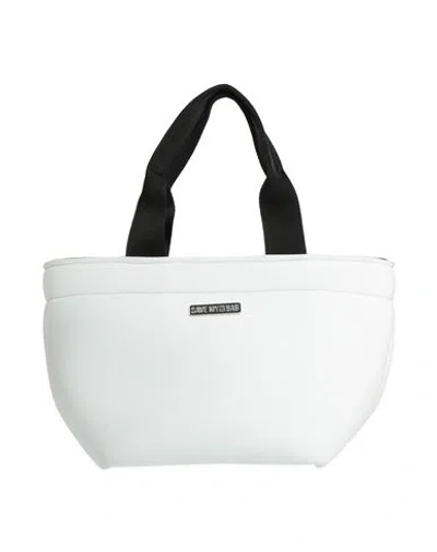 Save My Bag Woman Handbag Off White Size - Polyamide, Elastane