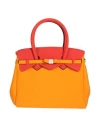 Save My Bag Woman Handbag Orange Size - Polyamide, Elastane