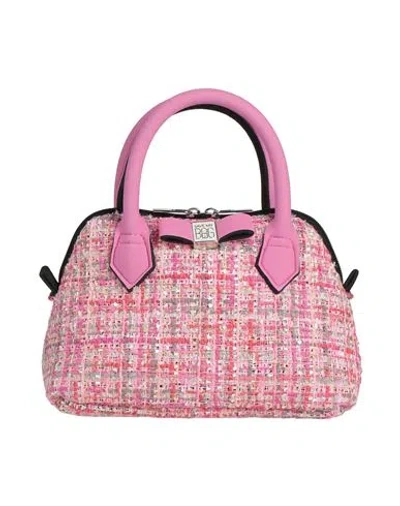 Save My Bag Woman Handbag Pink Size - Peek (polyether - Ether - Ketone), Polyester, Elastane
