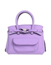 Save My Bag Woman Handbag Purple Size - Polyamide, Elastane