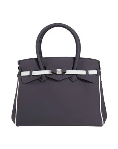 Save My Bag Woman Handbag Purple Size - Polyamide, Elastane