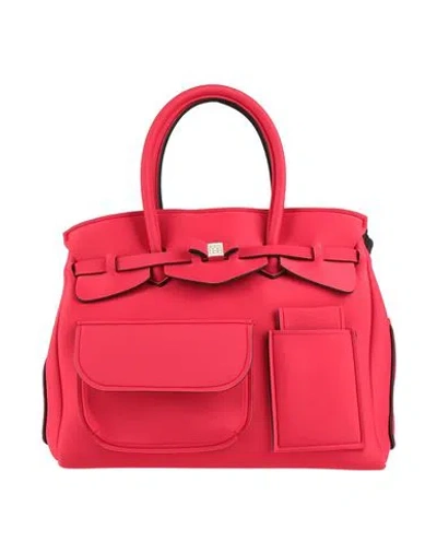 Save My Bag Woman Handbag Red Size - Polyamide, Elastane