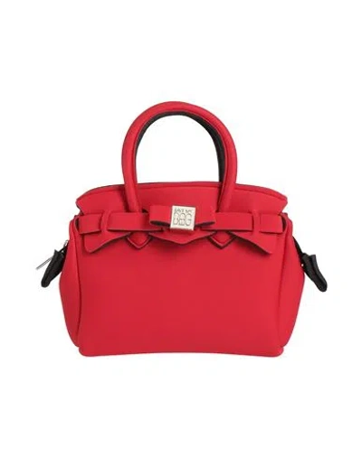 Save My Bag Woman Handbag Red Size - Polyamide, Elastane