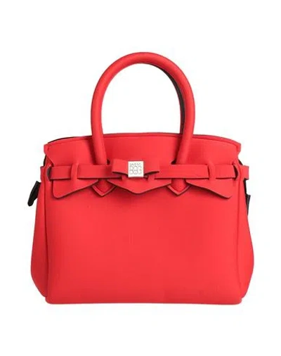 Save My Bag Woman Handbag Red Size - Polyamide, Elastane