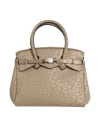 Save My Bag Woman Handbag Sage Green Size - Polyethylene, Polyester, Elastane In Green