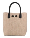 Save My Bag Woman Handbag Sand Size - Peek (polyether - Ether - Ketone), Polyester, Elastane In Beige