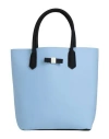 Save My Bag Woman Handbag Sky Blue Size - Peek (polyether - Ether - Ketone), Polyamide, Elastane
