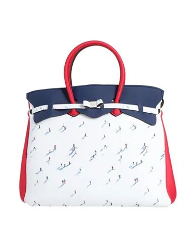 Save My Bag Woman Handbag Sky Blue Size - Peek (polyether - Ether - Ketone), Polyester, Elastane