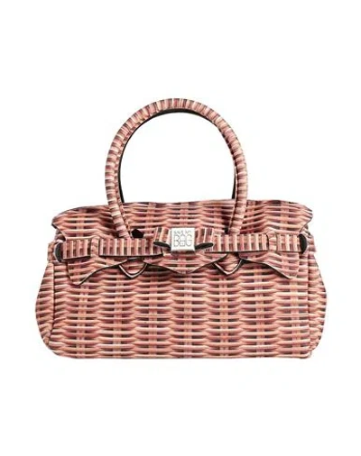 Save My Bag Woman Handbag Tan Size - Polyamide, Elastane In Brown