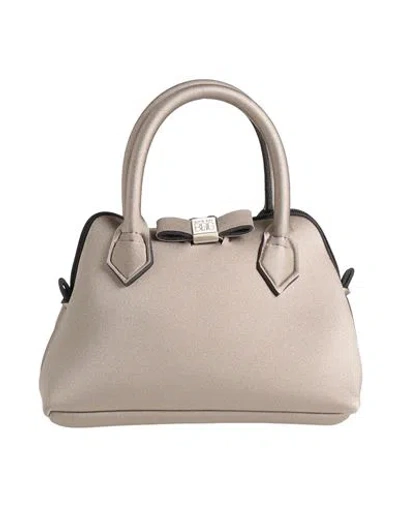 Save My Bag Woman Handbag Taupe Size - Polyamide, Elastane In Gray