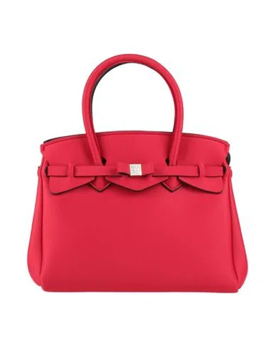 Save My Bag Woman Handbag Tomato Red Size - Polyamide, Elastane