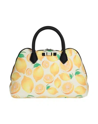 Save My Bag Woman Handbag Yellow Size - Peek (polyether - Ether - Ketone), Polyester, Elastane