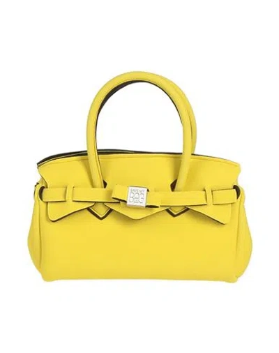 Save My Bag Woman Handbag Yellow Size - Polyamide, Elastane In Yellow