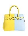 Save My Bag Woman Handbag Yellow Size - Polyamide, Elastane