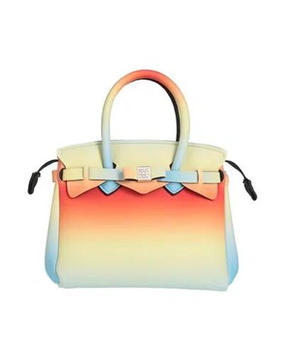 Save My Bag Woman Handbag Yellow Size - Polyester, Polyamide, Elastane