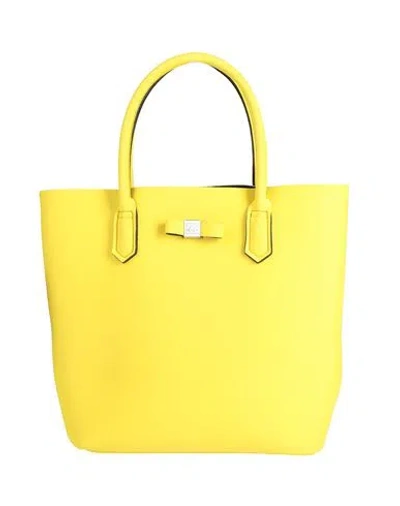 Save My Bag Woman Handbag Yellow Size - Polyamide, Elastane