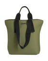 Save My Bag Woman Shoulder Bag Military Green Size - Peek (polyether - Ether - Ketone), Polyamide, E In Green