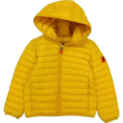 Save The Duck Kids'  - Giubbino 60018 Yellow Opaco -aurora Yellow J30650b Giga18