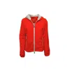 Save The Duck Traffic Red Stella Hooded Rain Jacket