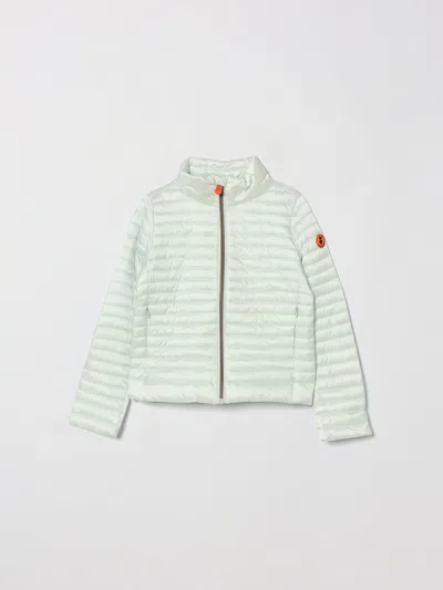 Save The Duck Kids'  100 Grams Padded Nylon Down Jacket In Yellow