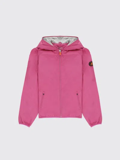 Save The Duck Jacket  Kids Color Fuchsia In Pink