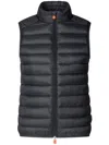 Save The Duck Ladies Black Charlotte Puffer Vest