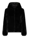 Save The Duck Black Jacket In Black