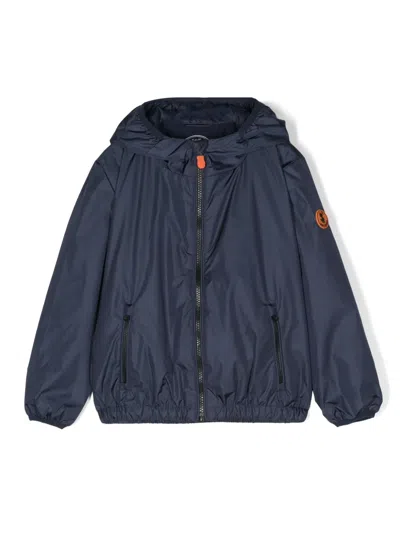 Save The Duck Kids' Shilo Padded Jacket In Blue