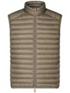 Save The Duck Adam Vest In Grey