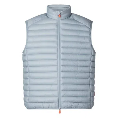 Save The Duck Adam Icon Puffer Vest In Grey