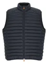 Save The Duck Adam Quilted Padded Gilet In Blue