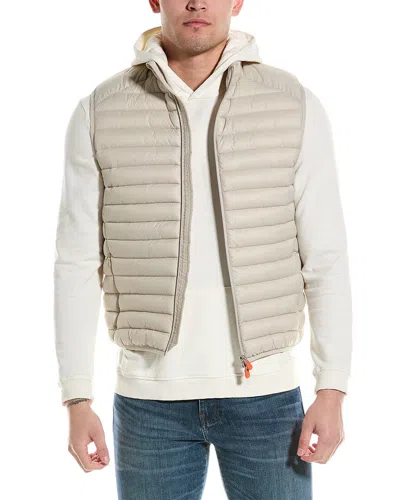 Save The Duck Adam Vest In Beige