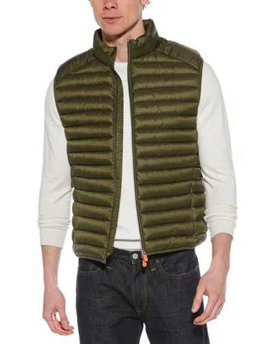 Save The Duck Adam Vest In Green