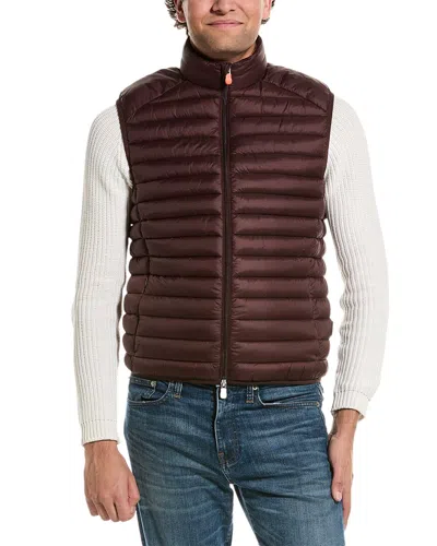 Save The Duck Adam Vest In Red